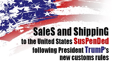 Sale and shipping to the United States